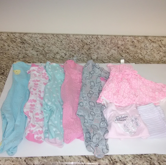 Other - SET OF 8 BABY GIRL 3-6M